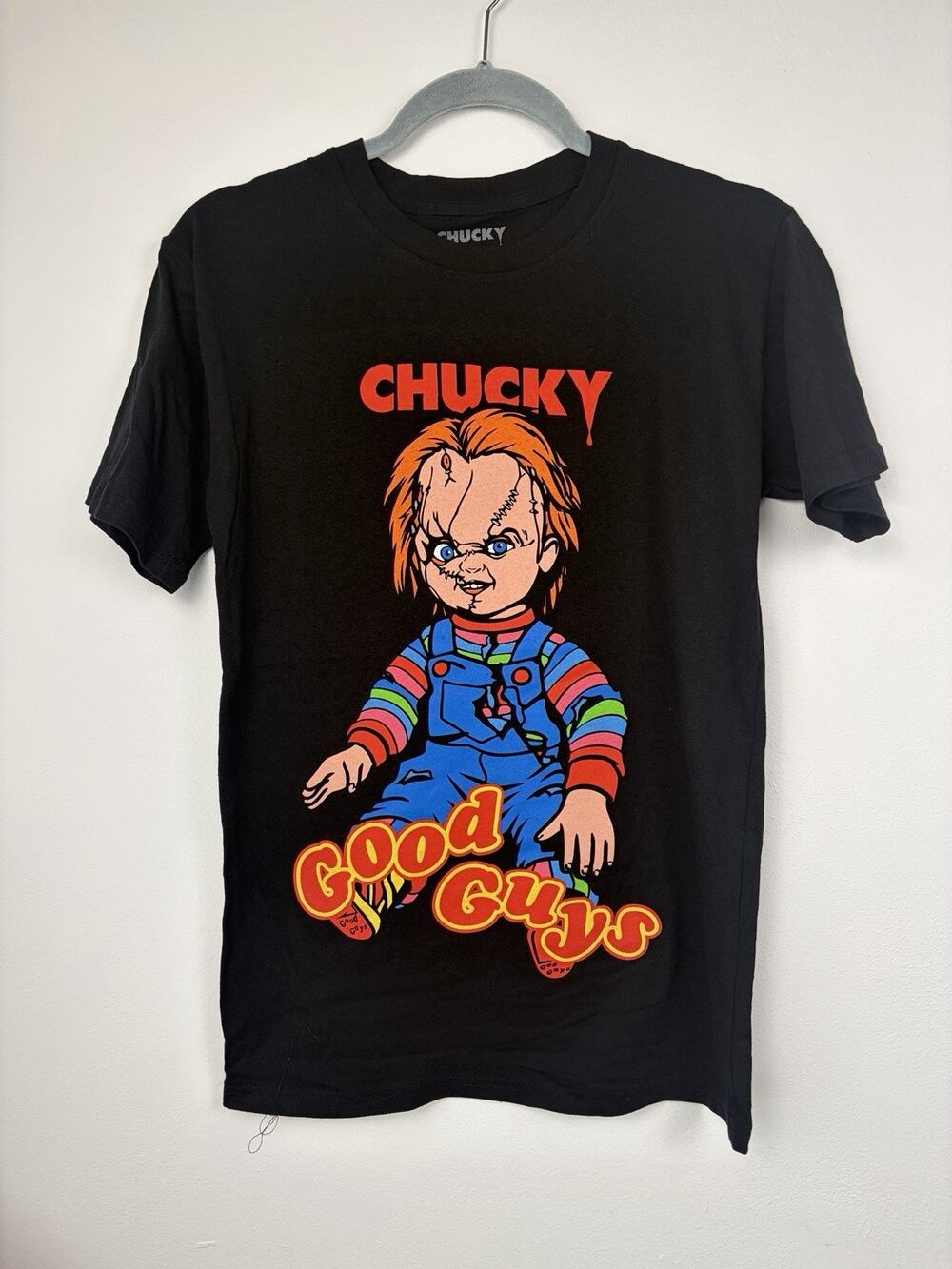 Chucky Good Guys Graphic T-Shirt Black Horror Child’s Play Men’s Small